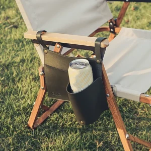 Outdoor Camping Chair Storage Bag Folding
 Table Side Hanging Mesh Shelf Hanging Pocket