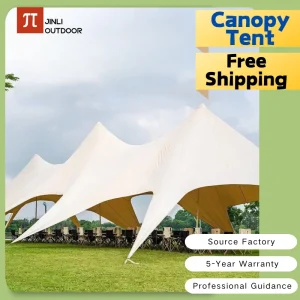 Single Double Pole Star / Octopus Canopy Tents